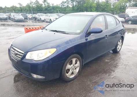 2009 Hyundai Elantra Se z USA, uszkodzony, nr VIN KMHDU46D09U694276